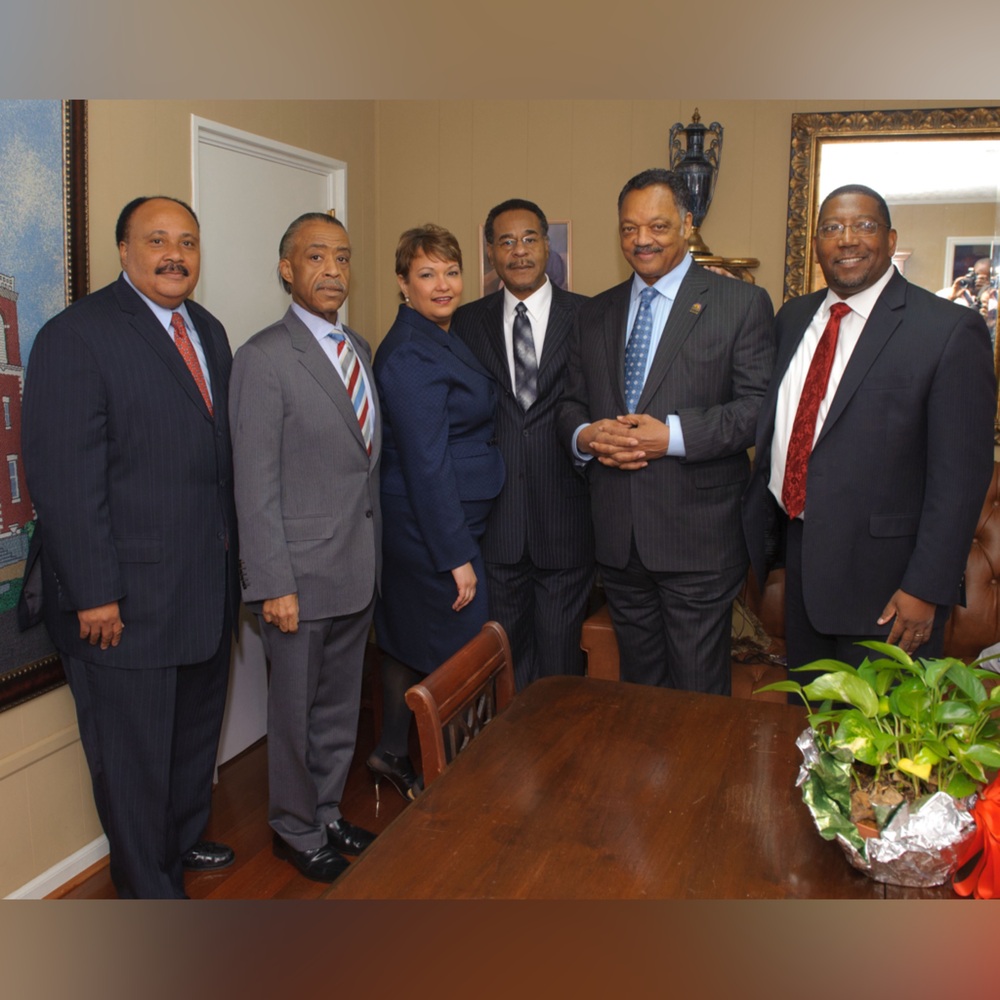 2012 Rev. Jesse L. Jackson, Sr. & Civil Rights Leaders 8x10 Photo Print